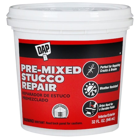 Phenopatch DAP 1 qt Indoor and Outdoor Stucco Patch 64811